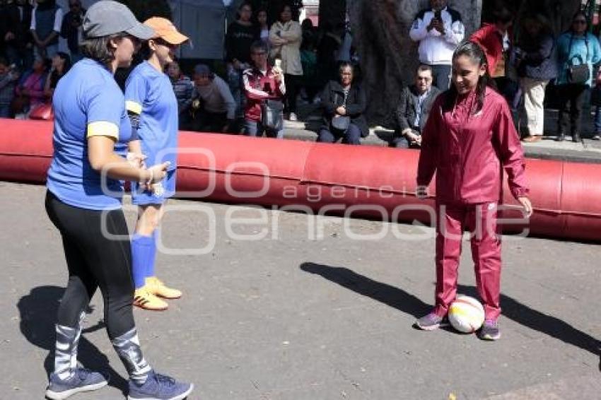 FUTBOL . PERSONAS CON DISCAPACIDAD