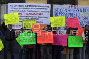 MANIFESTACIÓN DESPEDIDOS GOBIERNO