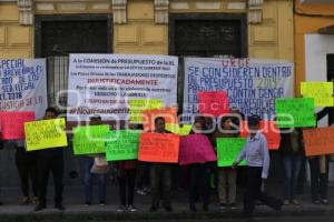 MANIFESTACIÓN DESPEDIDOS GOBIERNO