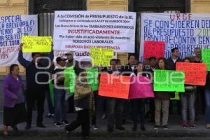 MANIFESTACIÓN DESPEDIDOS GOBIERNO