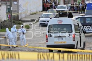 CHOFER ASESINADO . CLAVIJERO