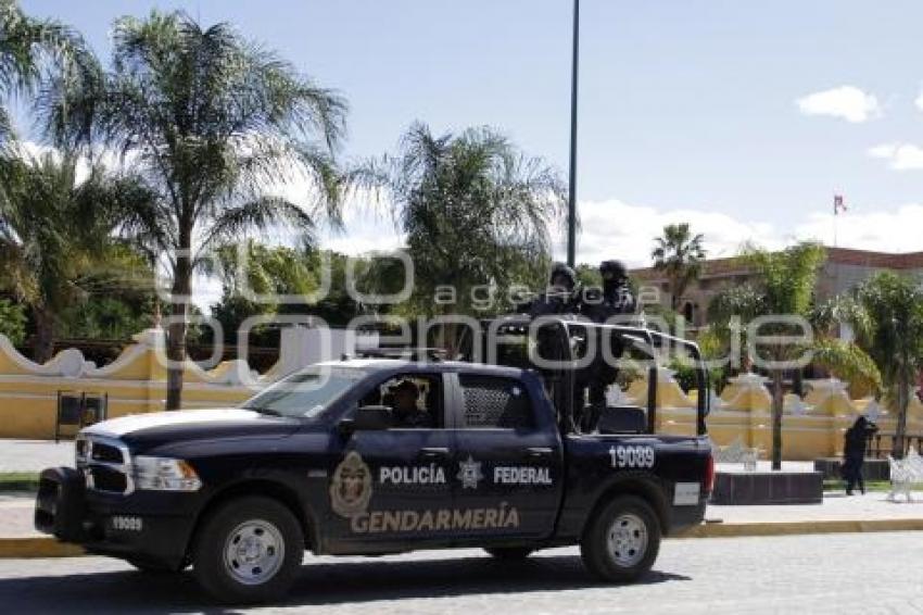 SEGURIDAD . ACATLÁN  . GUARDIA NACIONAL