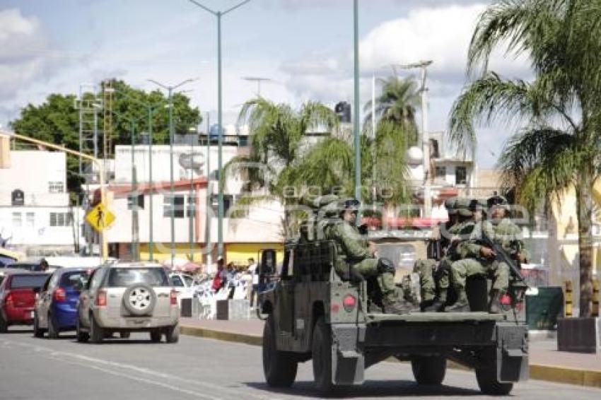 SEGURIDAD . ACATLÁN  . GUARDIA NACIONAL