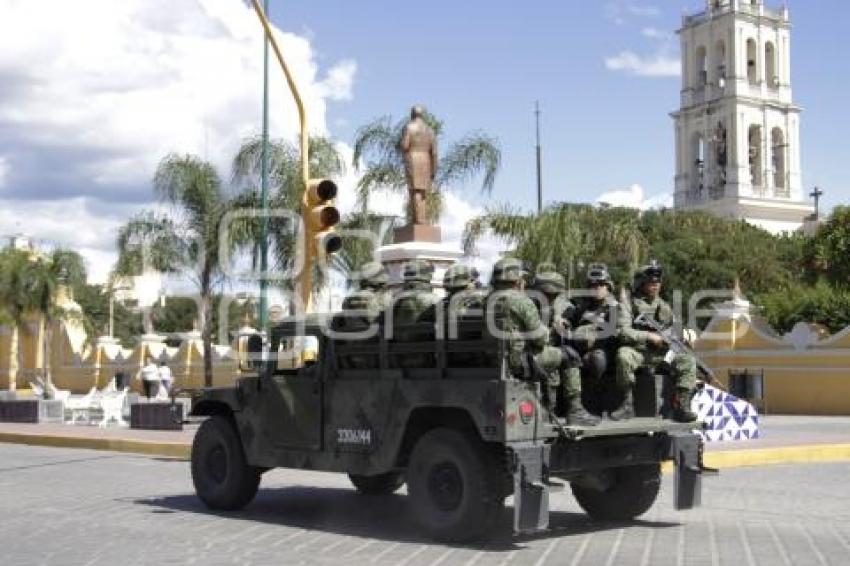 SEGURIDAD . ACATLÁN  . GUARDIA NACIONAL