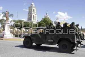 SEGURIDAD . ACATLÁN  . GUARDIA NACIONAL