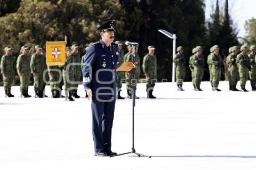 TOMA PROTESTA COMANDANTE 25 ZONA MILITAR