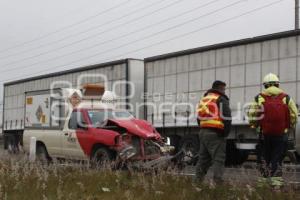 ACCIDENTE CAMIÓN PEREGRINOS