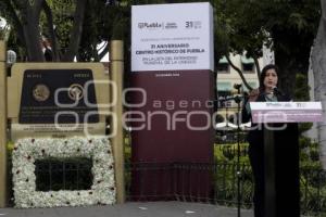 ANIVERSARIO CENTRO HISTÓRICO PATRIMONIO MUNDIAL