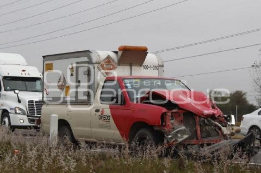 ACCIDENTE CAMIÓN PEREGRINOS