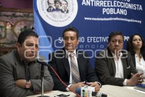 MOVIMIENTO ANTIRREELECCIONISTA POBLANO