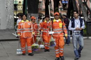 TRABAJADORES SERVICIO DE LIMPIA