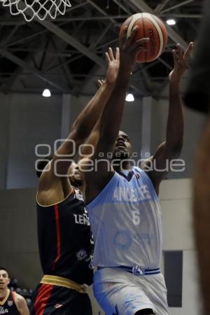 BASQUETBOL . ANGELES VS LEÑADORES