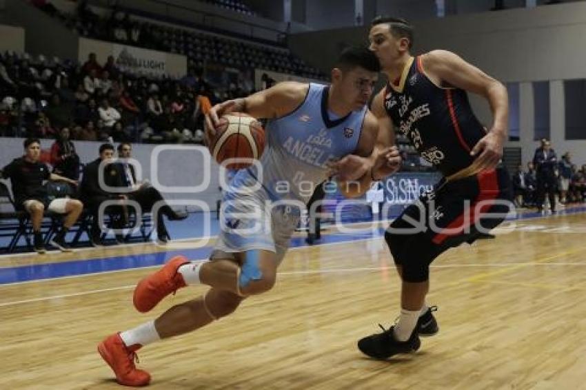 BASQUETBOL . ANGELES VS LEÑADORES