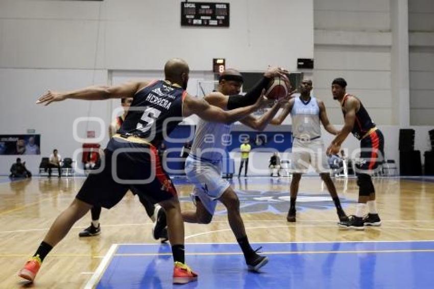 BASQUETBOL . ANGELES VS LEÑADORES