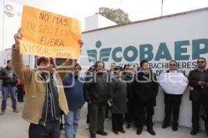 COBAEP . MANIFESTACIÓN