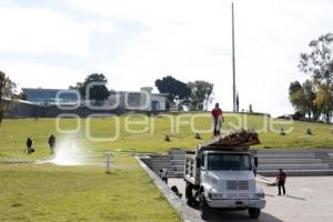 PREPARATIVOS CEREMONIA LUCTUOSA