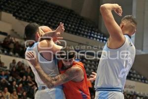 BASQUETBOL . ANGELES VS CORRECAMINOS