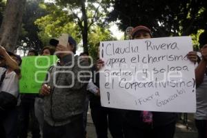 MANIFESTACIÓN DESPEDIDOS AYUNTAMIENTO