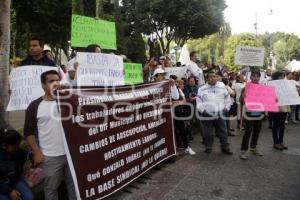 MANIFESTACIÓN DESPEDIDOS AYUNTAMIENTO