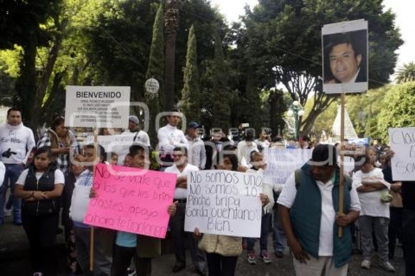 MANIFESTACIÓN DESPEDIDOS AYUNTAMIENTO