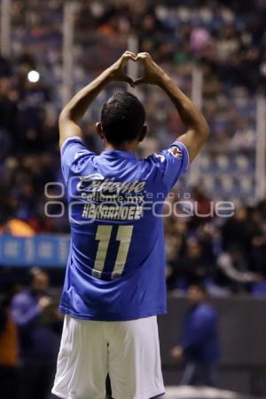 FÚTBOL . CLUB PUEBLA VS CRUZ AZUL