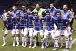 FÚTBOL . CLUB PUEBLA VS CRUZ AZUL