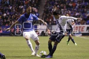 FÚTBOL . CLUB PUEBLA VS CRUZ AZUL