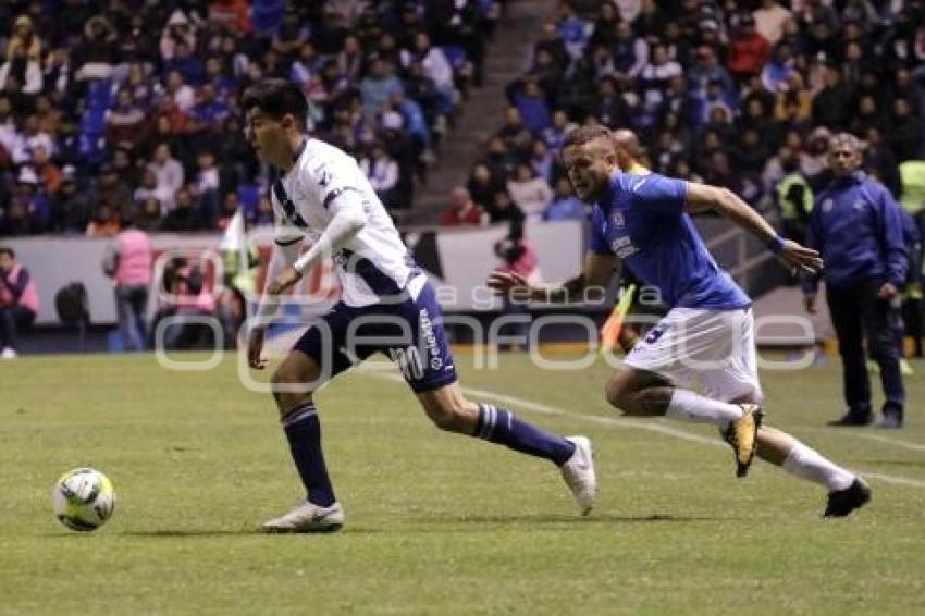 FÚTBOL . CLUB PUEBLA VS CRUZ AZUL