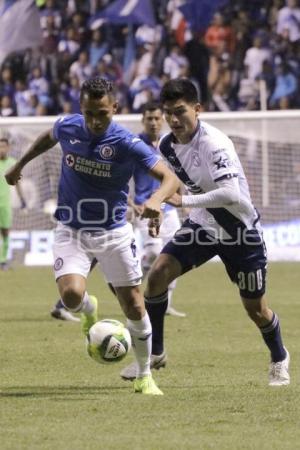 FÚTBOL . CLUB PUEBLA VS CRUZ AZUL