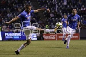 FÚTBOL . CLUB PUEBLA VS CRUZ AZUL