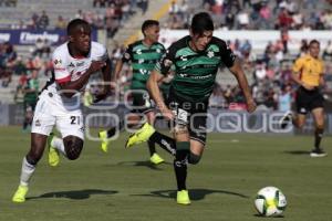 FÚTBOL . LOBOS BUAP VS SANTOS