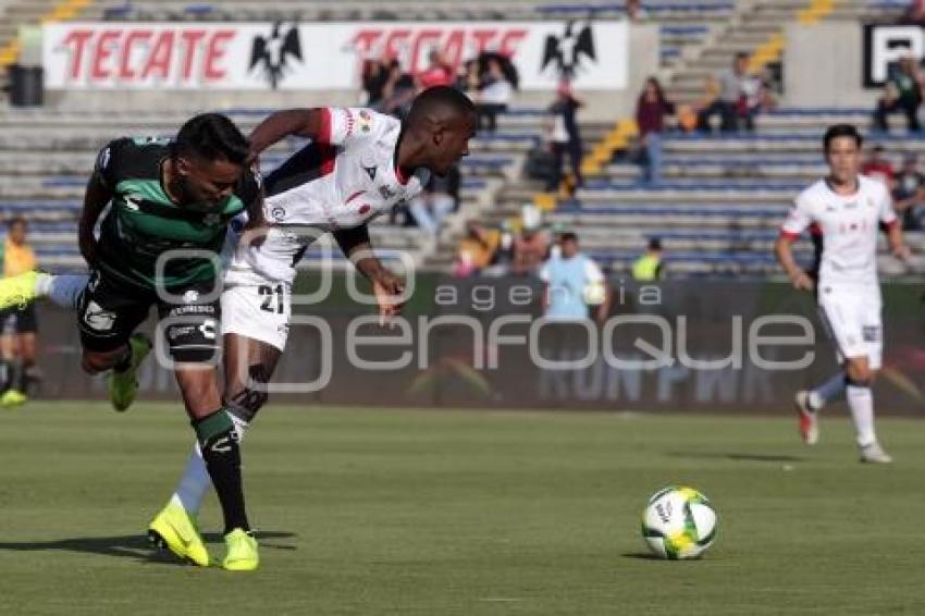 FÚTBOL . LOBOS BUAP VS SANTOS