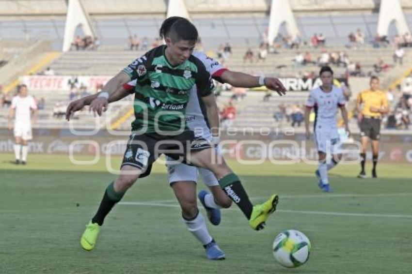 FÚTBOL . LOBOS BUAP VS SANTOS