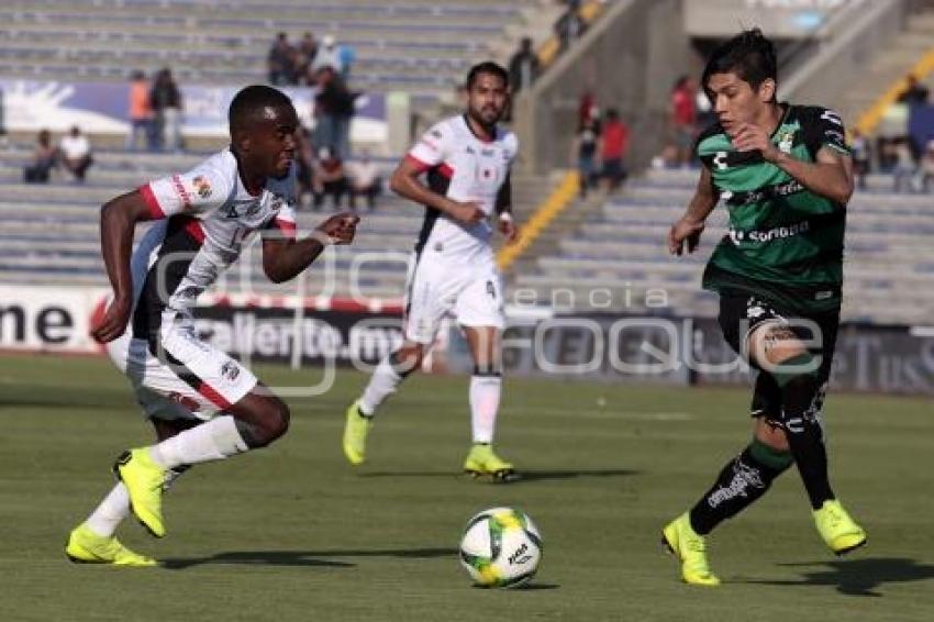 FÚTBOL . LOBOS BUAP VS SANTOS