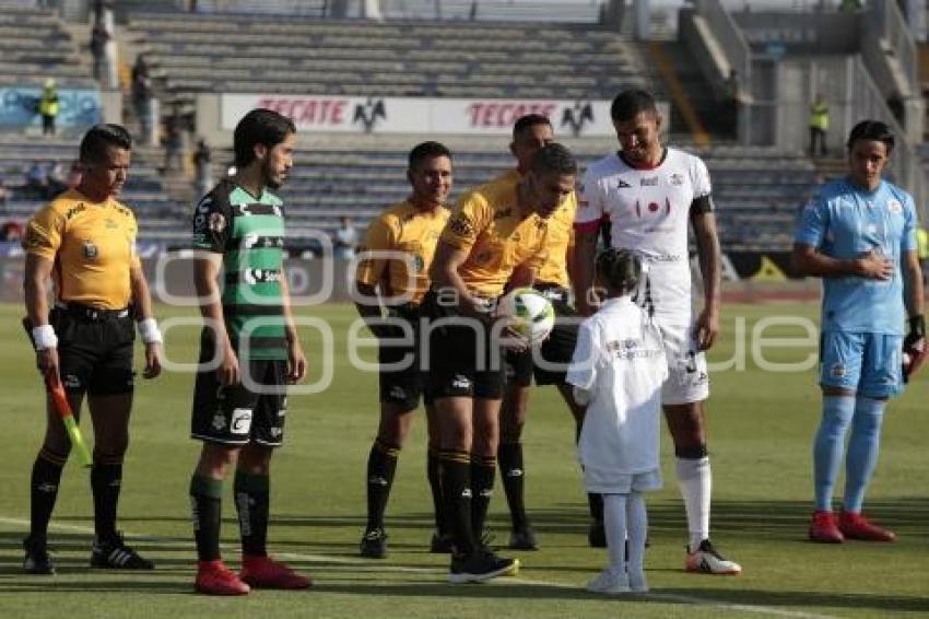 FÚTBOL . LOBOS BUAP VS SANTOS