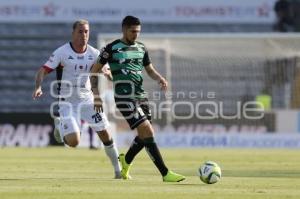 FÚTBOL . LOBOS BUAP VS SANTOS