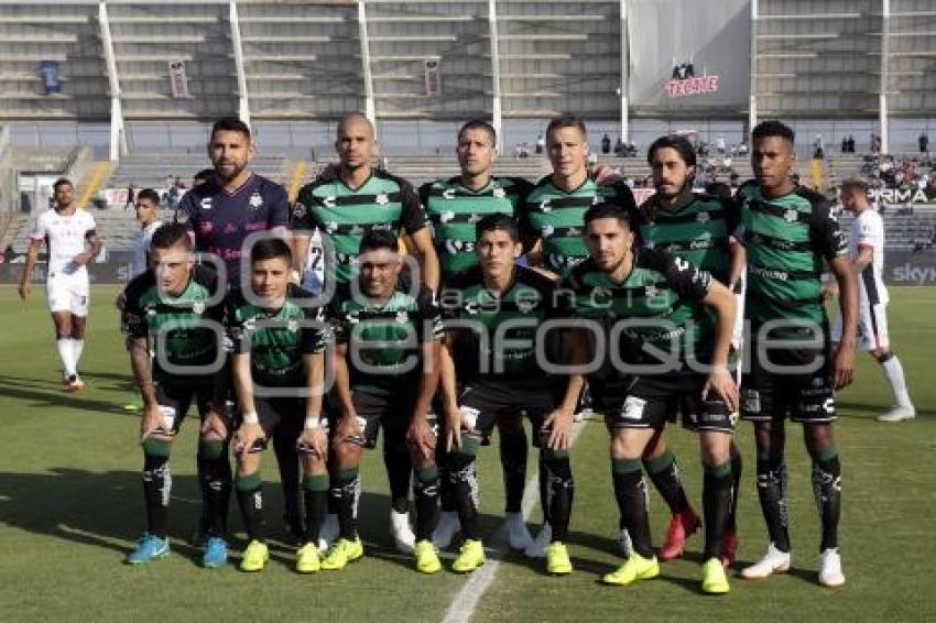 FÚTBOL . LOBOS BUAP VS SANTOS