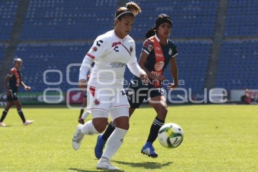 FUTBOL FEMENIL . PUEBLA VS VERACRUZ