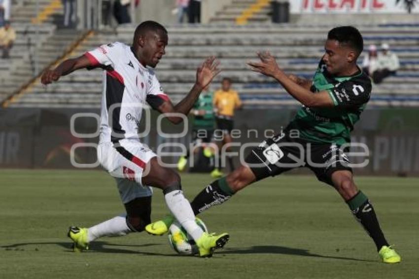 FÚTBOL . LOBOS BUAP VS SANTOS