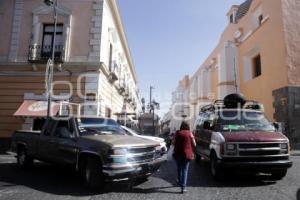 OPERATIVO AMBULANTES . CIERRE VIAL