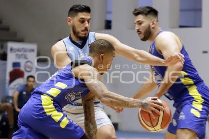 BASQUETBOL . ANGELES VS CAPITANES