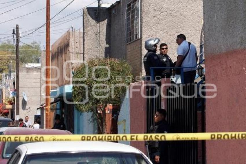 TEHUACÁN . HOMICIDIO MUJER