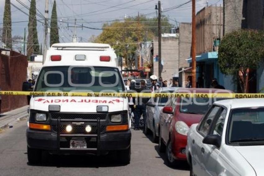 TEHUACÁN . HOMICIDIO MUJER