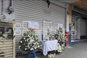 ALTAR . BALEADO EN TAQUERÍA