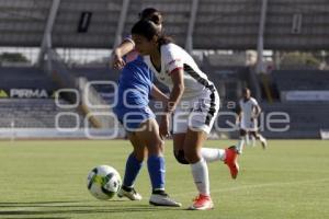 FUTBOL FEMENIL . LOBOS VS CRUZ AZUL