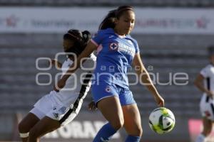 FUTBOL FEMENIL . LOBOS VS CRUZ AZUL