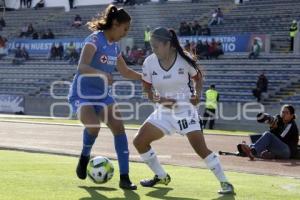 FUTBOL FEMENIL . LOBOS VS CRUZ AZUL