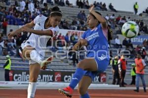 FUTBOL FEMENIL . LOBOS VS CRUZ AZUL