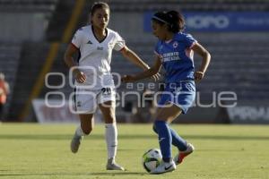 FUTBOL FEMENIL . LOBOS VS CRUZ AZUL