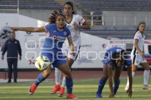 FUTBOL FEMENIL . LOBOS VS CRUZ AZUL